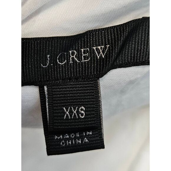 J Crew White Linen Sleeveless Maxi Dress Womens Size XXS - Picture 8 of 11
